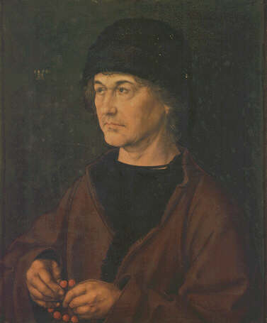 Albrecht D�rer: Picture of The Artist's Father - Uffizi Gallery, Florence