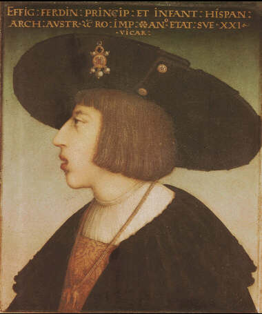 Hans Maler zu Schwaz: Picture of Ferdinand of Castille - Uffizi Gallery, Florence