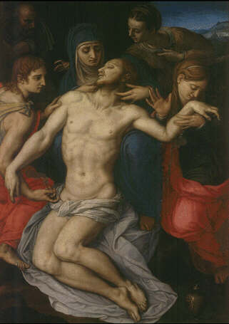 Agnolo Bronzino: Picture of Deposition - Uffizi Gallery, Florence
