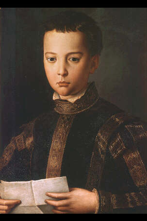 Agnolo Bronzino: Picture of Portrait of Francesco I de' Medici - Uffizi Gallery, Florence