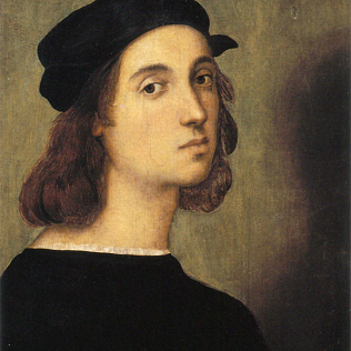 Self portrait by Raphael