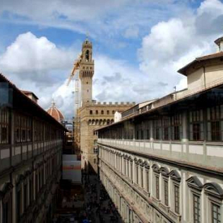 uffizi firenze vista dallalto