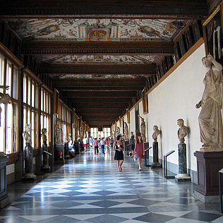 Uffizi Hallway (2)