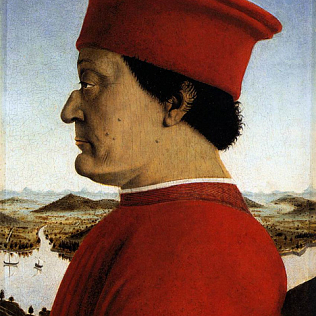 Piero, Double portrait of the Dukes of Urbino 02 480