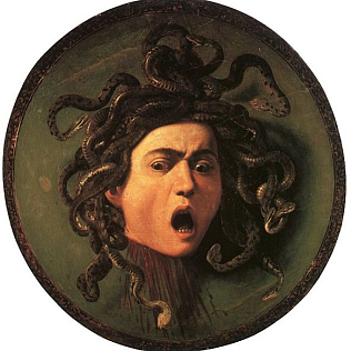 Medusa by Caravaggio